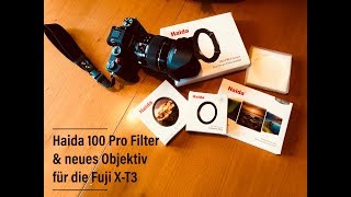 Haida 100 Pro Filtersystem amp Fuji XT3 mit neuem Objektiv [upl. by Nosnev843]