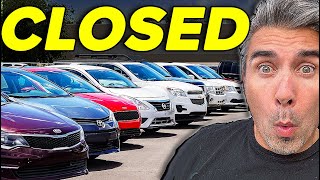 Car Market Is COLLAPSING amp Dozens Of Dealerships Are CLOSING [upl. by Kolivas]