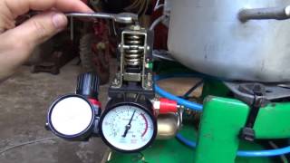 How to set air compressor shut off valve [upl. by Stead590]