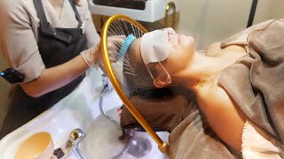 ASMR BEST Head Spa Follicle Scalp Treatment amp Hair Regeneration  Soft Spoken Unintentional ASMR [upl. by Hannie]