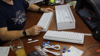 Unboxing a Whitefox Eclipse keyboard [upl. by Urbain]