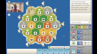 The BEST Placement  RANKED Catan Gameplay [upl. by Llesirg]