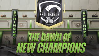 The Dawn Of New Champions  PMPL Pakistan Spring 2022 [upl. by Dralliw]