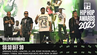 Jermaine Dupri Brings Ludacris Chingy Lil Jon amp More To Perform Classics  Hip Hop Awards 23 [upl. by Yevrah]