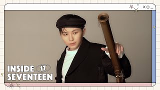 INSIDE SEVENTEEN 우지 DAZED 촬영 비하인드 WOOZIs DAZED Photoshoot Sketch [upl. by Airamas]