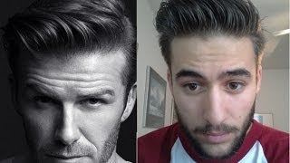 David Beckham HampM Inspired Hairstyle  How to style tutorial  Hanz de Fuko Hair Products [upl. by Hugo]