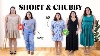 How to dress a short and chubby figure [upl. by Zanahs]