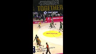 Dunk That Secures Game Five  Mathias Lessort  Panathinaikos vs Maccabi [upl. by Bratton]