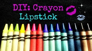 DIY Crayon Lipstick [upl. by Rafaello]