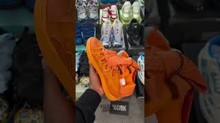 50 Lanvin leather curb sneakers  Orange Review lanvin designer shoes cnfans pandabuy haul [upl. by Nyllaf710]