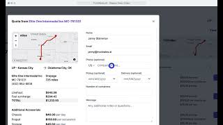 TruckRates AI  Drayage Directory and Lane Pricing for Shippers Freight Forwardes and Brokers [upl. by Seavir]