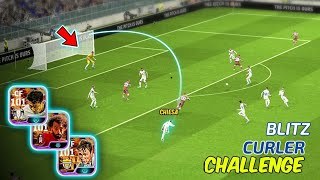 BLITZ CURLER CHALLENGE Son Salah Chiesa ⚡️ Efootball 2024 mobile [upl. by Mure]