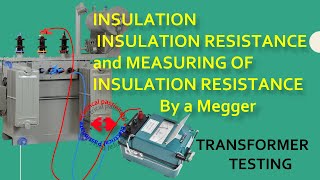 DISTTRANSFORMER MEGGERINSULATION RESISTANCE TEST PROCEDURE OF A DISTRIBUTION TRANSFORMER [upl. by Yrakaz]