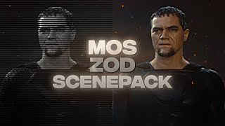 General Zod MOS  Scenepack 4K [upl. by Ahsaeyt]