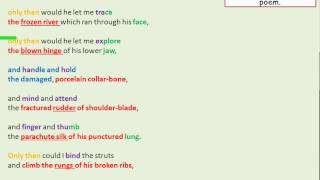 GCSE Poetry The Manhunt revision [upl. by Aeneus633]