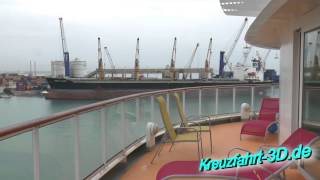 AIDA Reisebericht Vorstellung Suite 8274 auf AIDAdiva Kabine mit eigenem Sonnendeck HD  2D [upl. by Mintun]