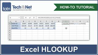 How to use the HLOOKUP function in Excel [upl. by Hpejsoj]