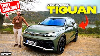 I Flew to Nizza to Review the Brand New VW Tiguan 2024 R Line for You [upl. by Damales]