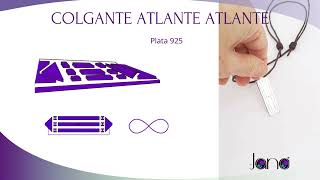 Colgante Atlante en Plata 925 JanoJoyas [upl. by Yroggerg]