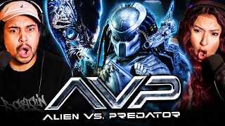 ALIEN VS PREDATOR 2004 MOVIE REACTION  LET THE FIGHTING BEGIN  FIRST TIME WATCHING  REVIEW [upl. by Laikeze]