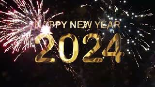 Happy new year 2024 latest animation count down [upl. by Eerok667]