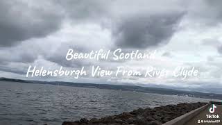 Beautiful View of Helensburgh from River Clyde [upl. by Enoryt]