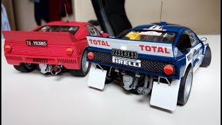 124 Collection of Lancia cars Hasegawa hobby kits [upl. by Suzy]