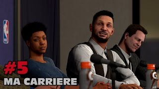 NBA 2K16  Ma carrière  La draft NBA [upl. by Senzer]