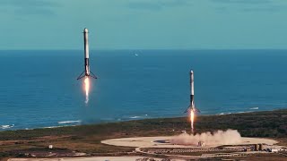 SpaceX Falcon Heavy  Tribute HD [upl. by Ewer929]