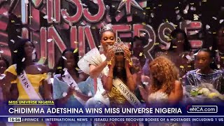 Chidimma Adetshina wins Miss Universe Nigeria [upl. by Edras483]