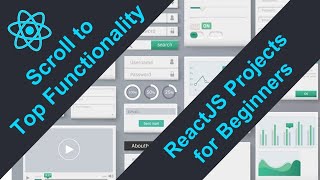 ReactJS Projects for Beginners Creating a Smooth Scroll to Top Button in ReactJS [upl. by Peltier653]