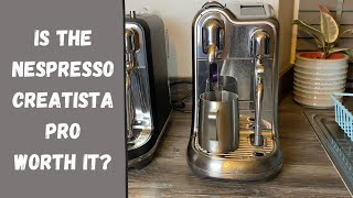 Is the Nespresso Creatista Pro Worth the Money  Nespresso Creatista Pro Review  A2B Productions [upl. by Aizti]