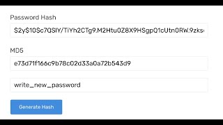 How to Reset Forgotten Hashed Password [upl. by Halak856]