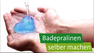 DIY – Geschenke selber machen Badepralinen in Herzform [upl. by Laira861]