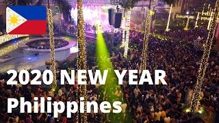 2020 NEW YEAR Countdown Philippines  Eastwood City Libis 2020 [upl. by Solohcin]