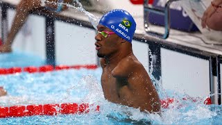 Nadador brasileño Gabrielzinho inicia con un oro la búsqueda del triplete paralímpico  AFP [upl. by Conners]