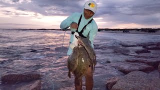 Fishing for flounder at Fish Pass Jetties LiveBait [upl. by Naret]