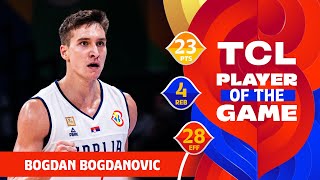 Bogdan Bogdanovic 23 PTS  TCL Player Of The Game  SRB vs CAN  FIBA Basketball World Cup 2023 [upl. by Nitreb872]