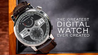 The Greatest quotDigitalquot Watch Ever Created  A Lange amp Söhne Zeitwerk [upl. by Eenitsed]