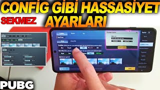 YENİ SEZON CONFİG GİBİ  EN İYİ HASSASİYET AYARLARI PUBG MOBİLE [upl. by Temp323]