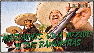 MARIACHIS DE ANTAÑO Rancheras Corridos y los mejores cantantes de México ALBUM VIDA Y COLOR [upl. by Iad159]