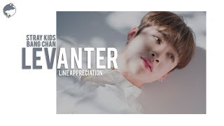 Clé  LEVANTER  Line Appreciation Bang Chan 방찬 [upl. by Valerle]