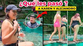 LOS CHORROS EN EL SALVADOR 🇸🇻  😱ALEJANDRO y KAREN sufren OLA de CALOR 🌞  🤔 ¿cual fue el motivo😅 [upl. by Nosae]