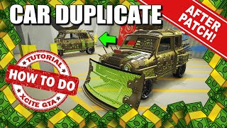 Duplicate Glitch After Patch How To Duplicate Vehicles And Sell Them  GTA 5 Online [upl. by Ynavoeg]