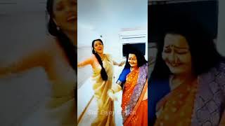 Anupamaa Rupali Ganguly amp Guru Maa Dance Anupamaa tvserial starplus [upl. by Arondel44]