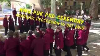 NWUPUK akademiese prosessie en koor  academic procession and choir [upl. by Rakabuba]