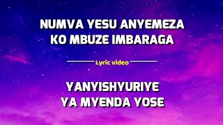 Indirimbo ya 88 mu ndirimbo zo gushimisha Imana by Nelly Rene Patrick Patient Bizimana Lyrics [upl. by Sidonia933]