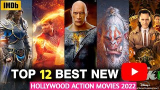 Top 12 Best amp New Hollywood Hindi Dubbed Movies  Available On YouTube [upl. by Tterraj]