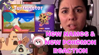 New Names amp Pokemon Reaction [upl. by Reiner]