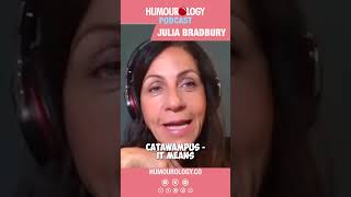 The Enigmatic Tale of “Catawampus” – Julia Bradbury on the Humourology Podcast [upl. by Ellehc846]